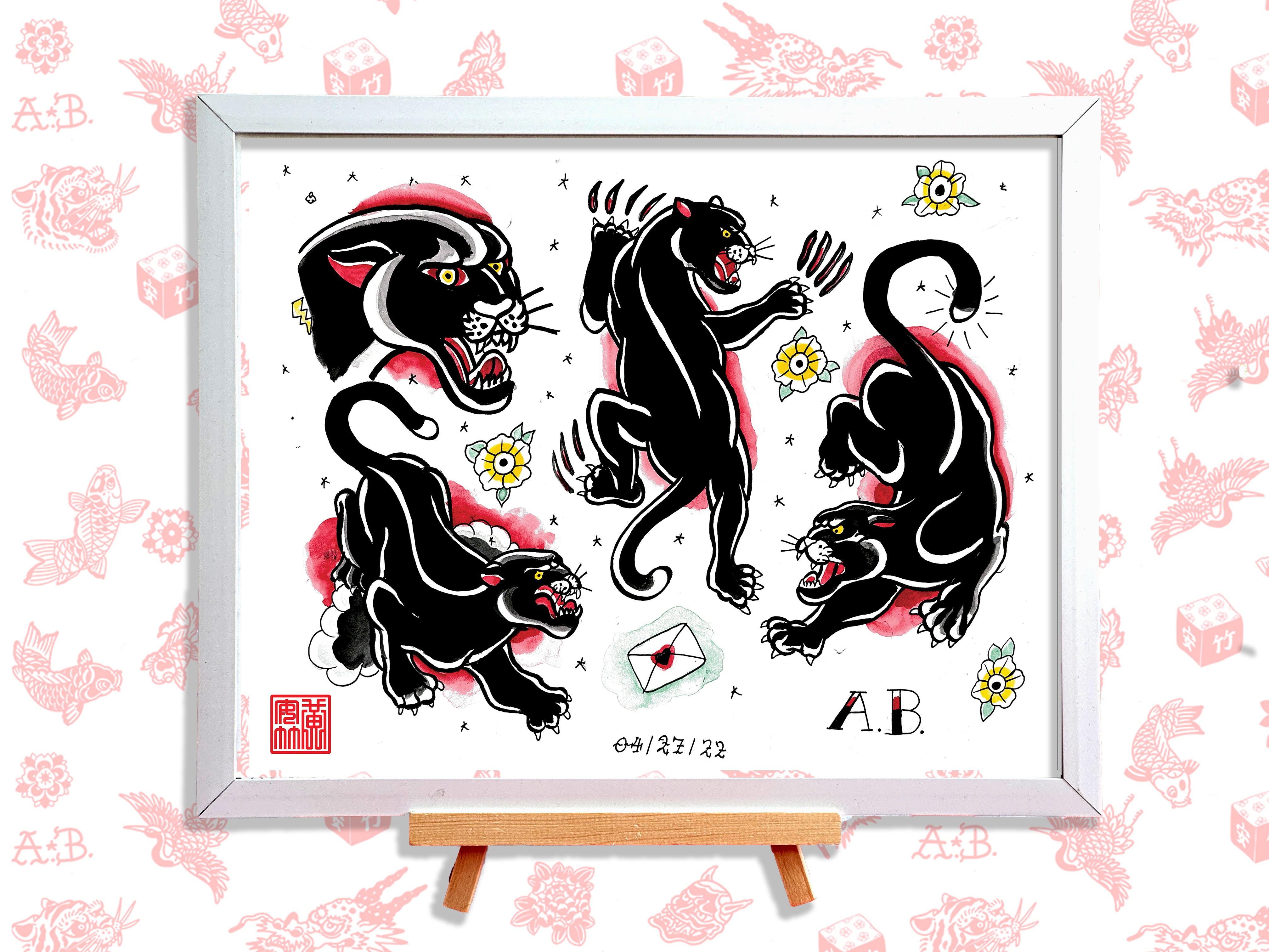Panther Flash Print