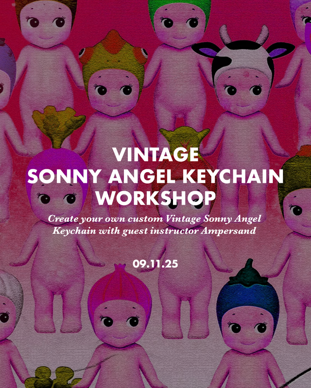 Vintage Sonny Angel Keychain Workshop with Ampersand 09/11