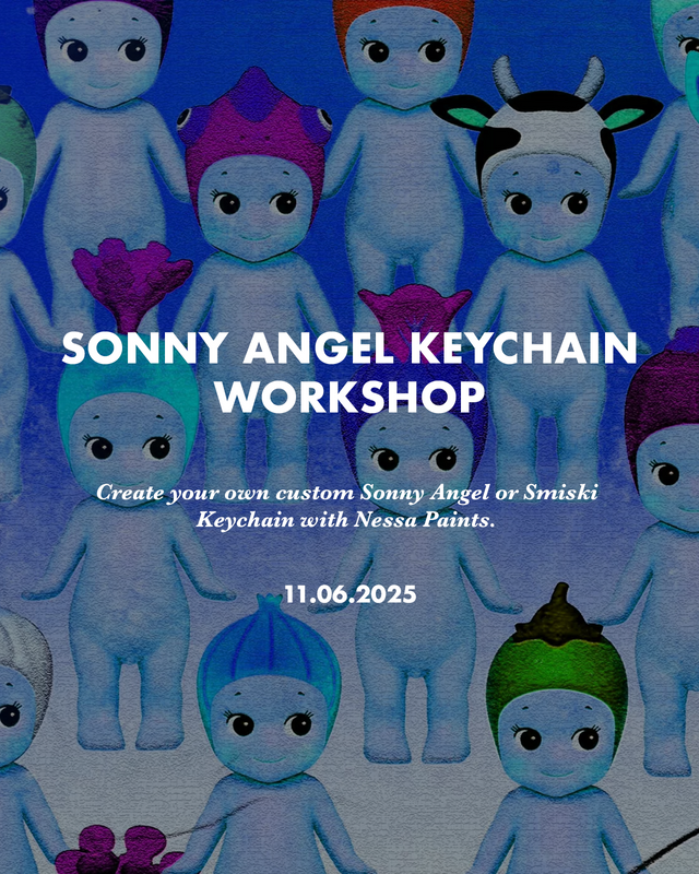 Sonny Angel Keychain Workshop with Nessa Paints 11/06