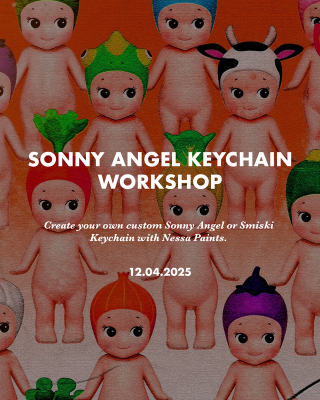 Sonny Angel Keychain Workshop with Nessa Paints 12/04