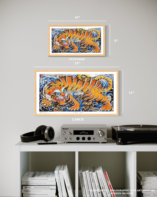 "Silent Hill" - Holographic Fine Art Print