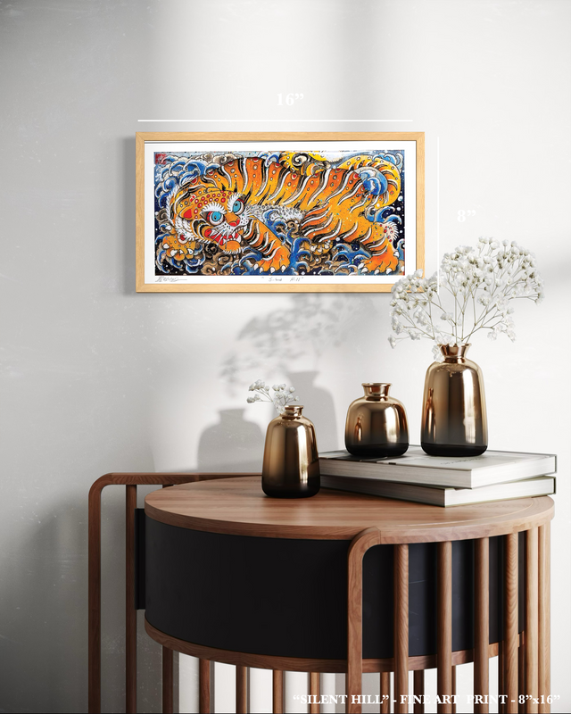 "Silent Hill" - Holographic Fine Art Print