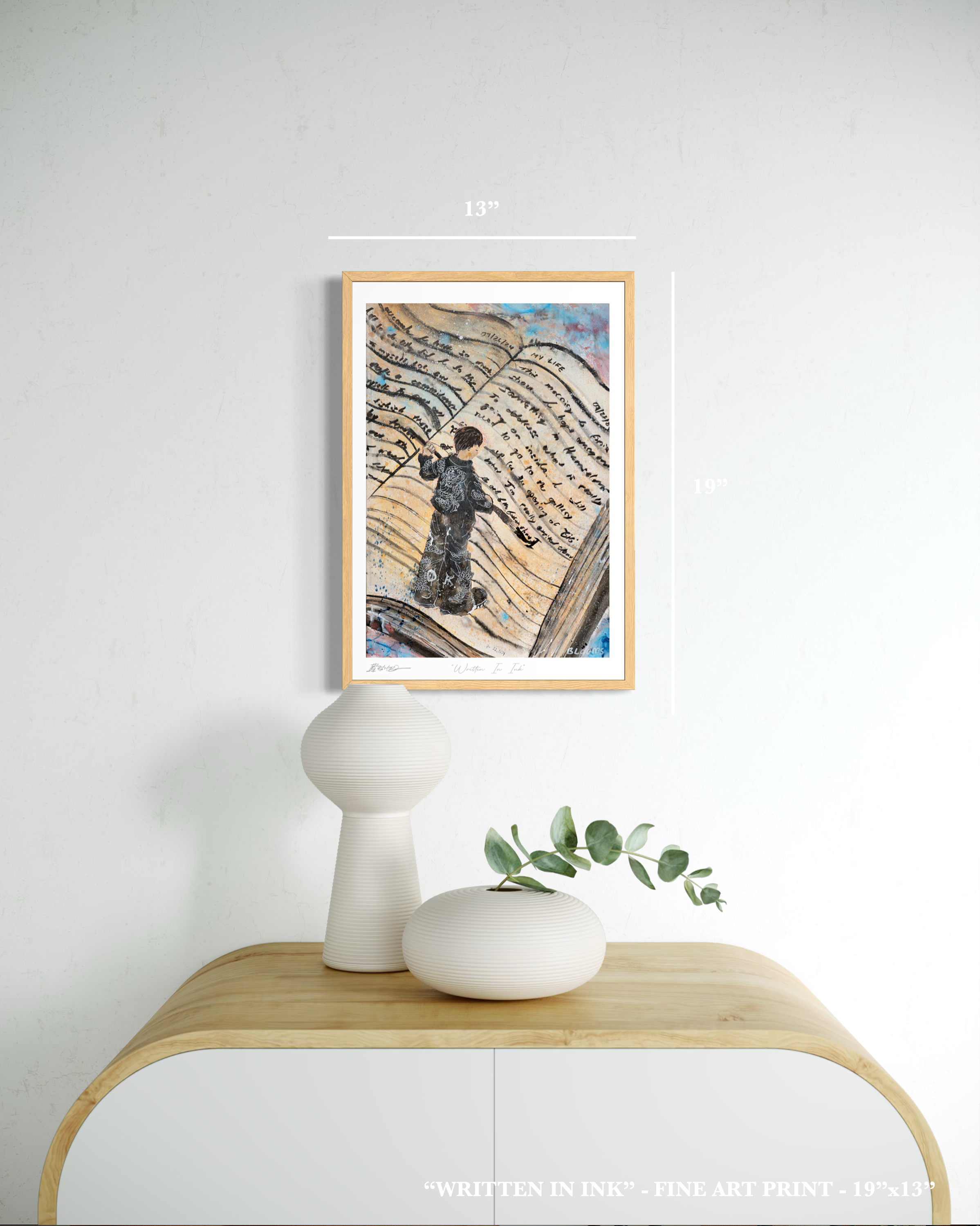 "Written In Ink" Fine Art Print