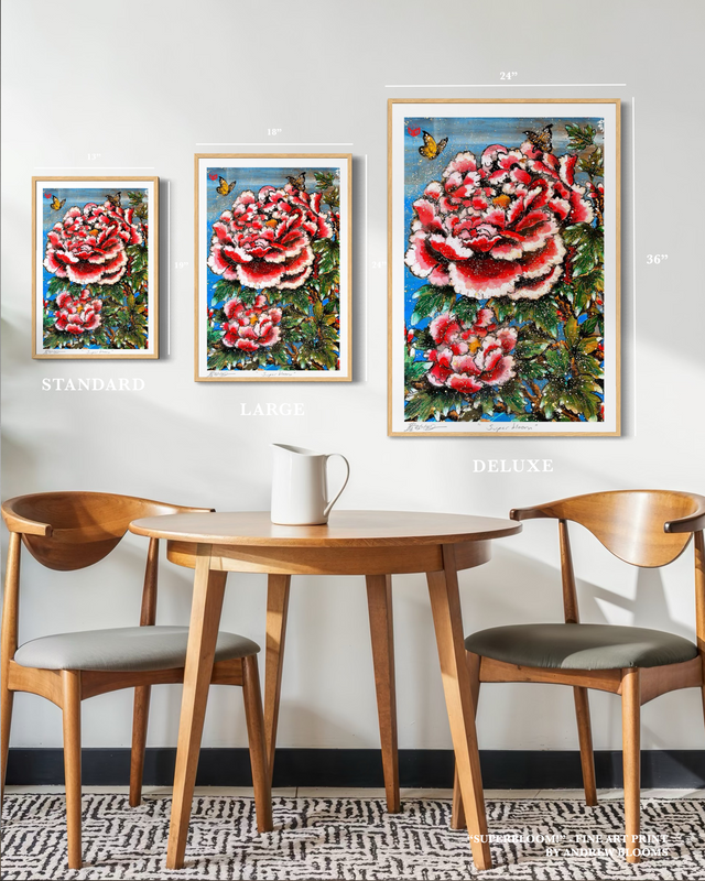 "Superbloom!" - Holographic Fine Art Print