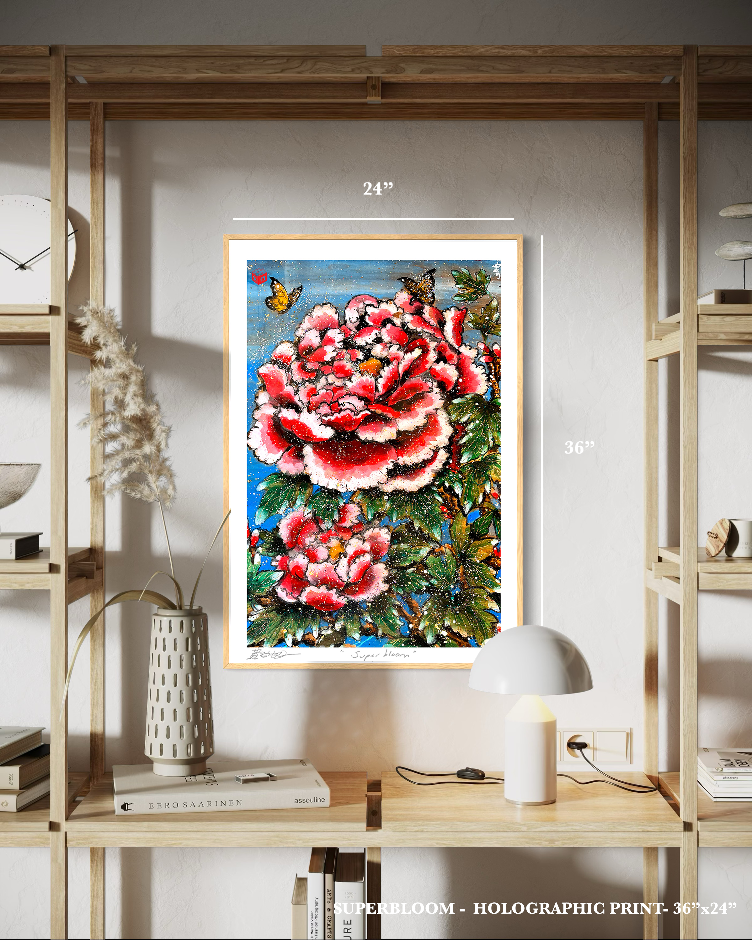 "Superbloom!" - Holographic Fine Art Print