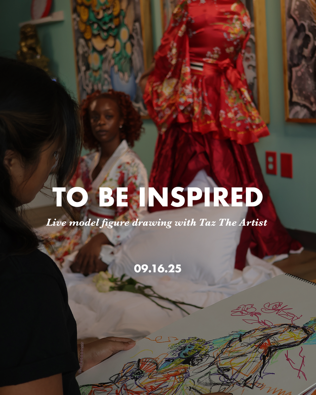 To Be Inspired: Live Figure Drawing 09/16