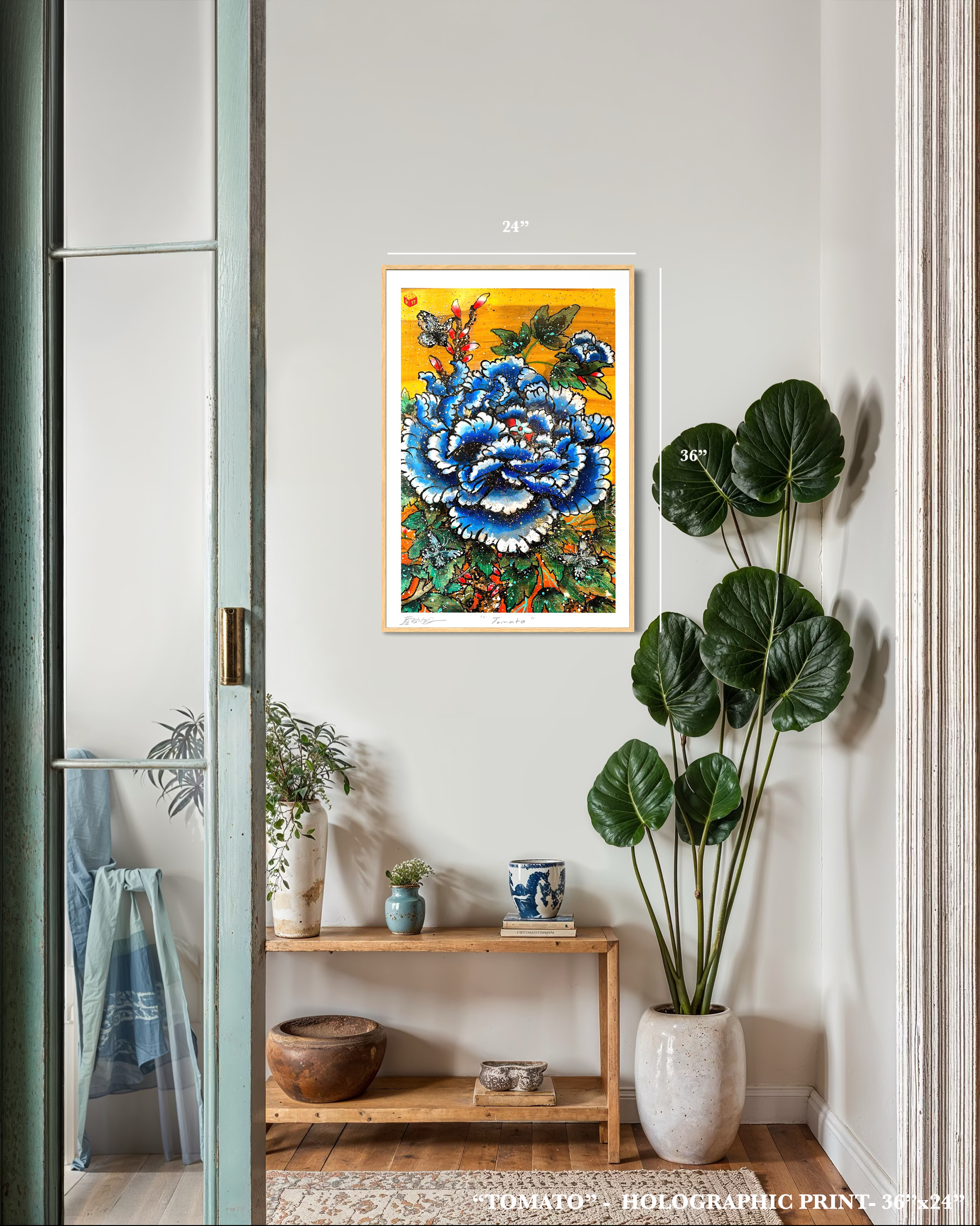 "Tomato"- Holographic Fine Art Print