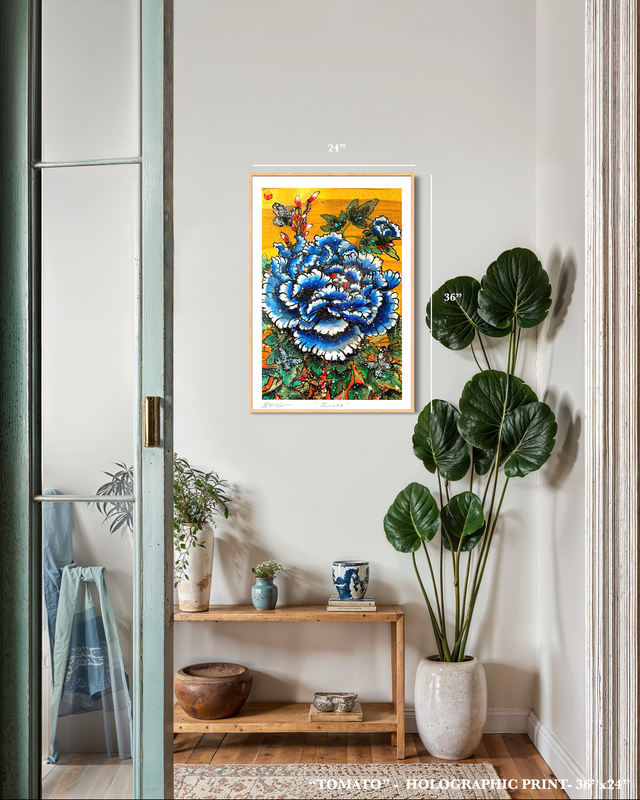 "Tomato"- Holographic Fine Art Print