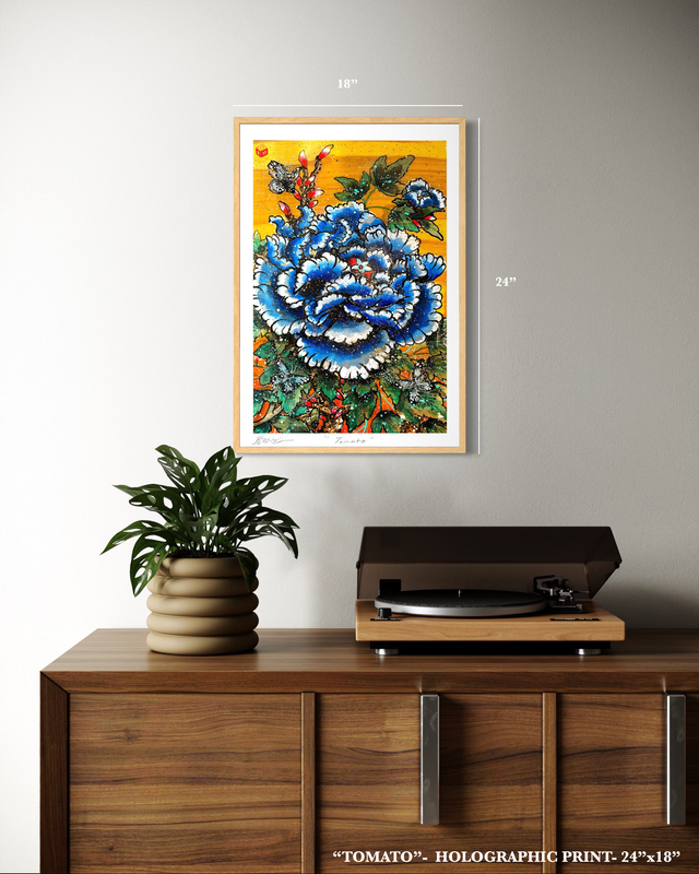 "Tomato"- Holographic Fine Art Print