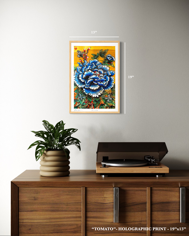 "Tomato"- Holographic Fine Art Print