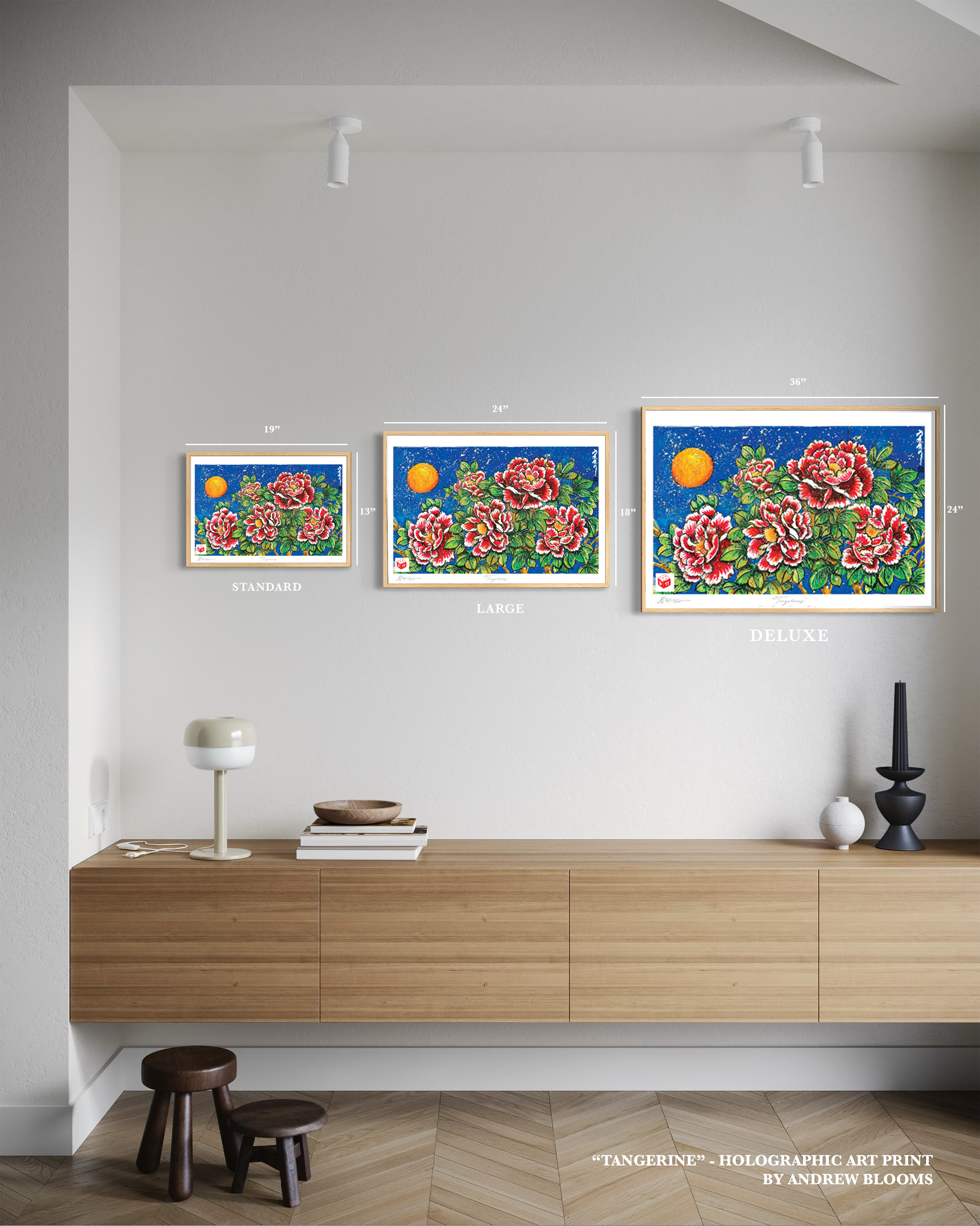 "Tangerine" - Holographic Fine Art Print