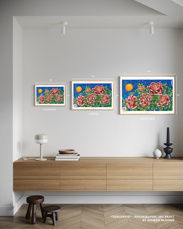 "Tangerine" - Holographic Fine Art Print