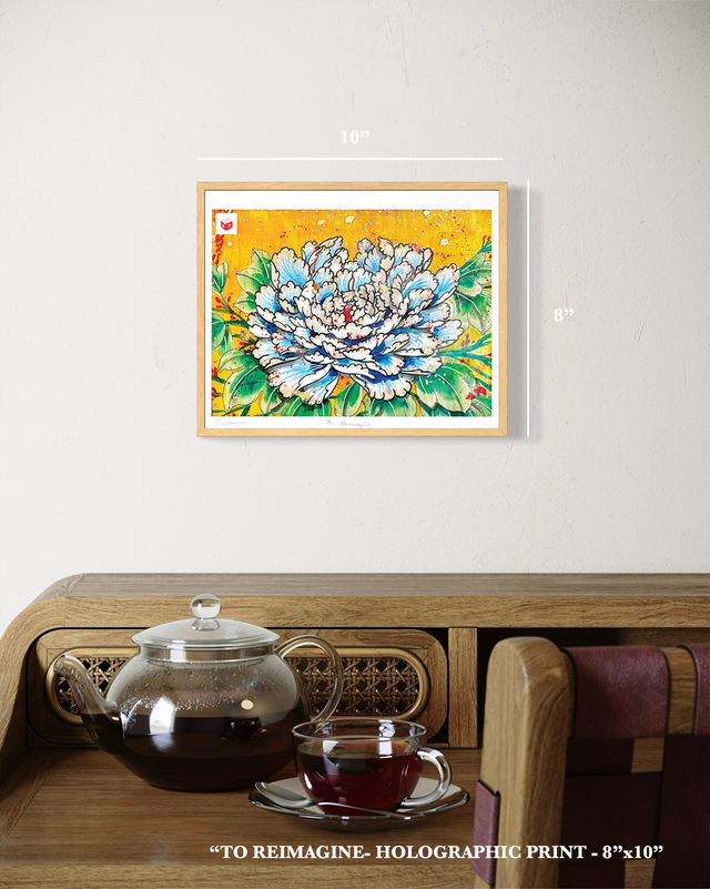 "To Reimagine" - Holographic Fine Art Print