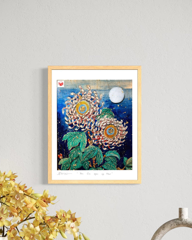 "You Can Open Up Now" - Holographic Fine Art Print