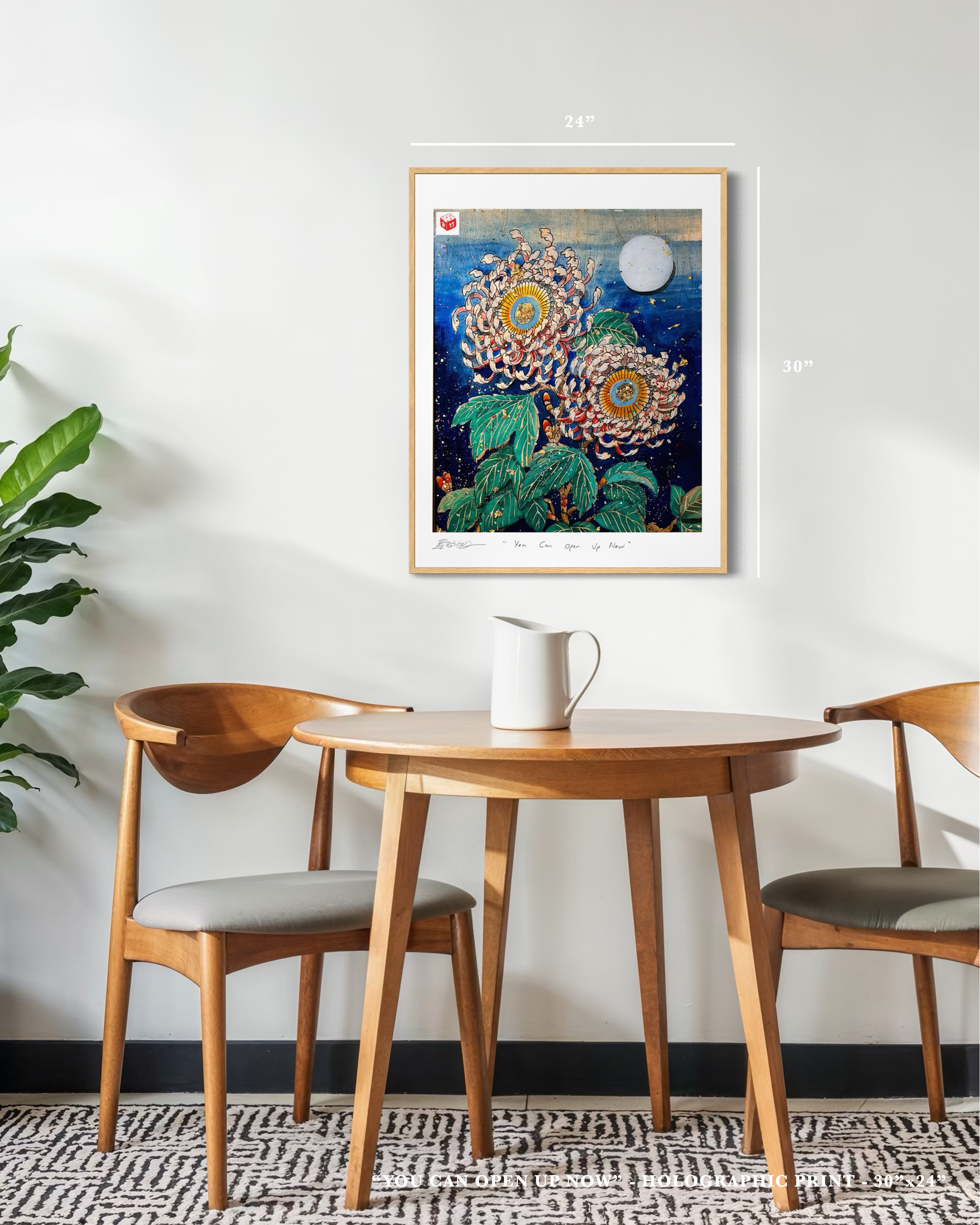 "You Can Open Up Now" - Holographic Fine Art Print