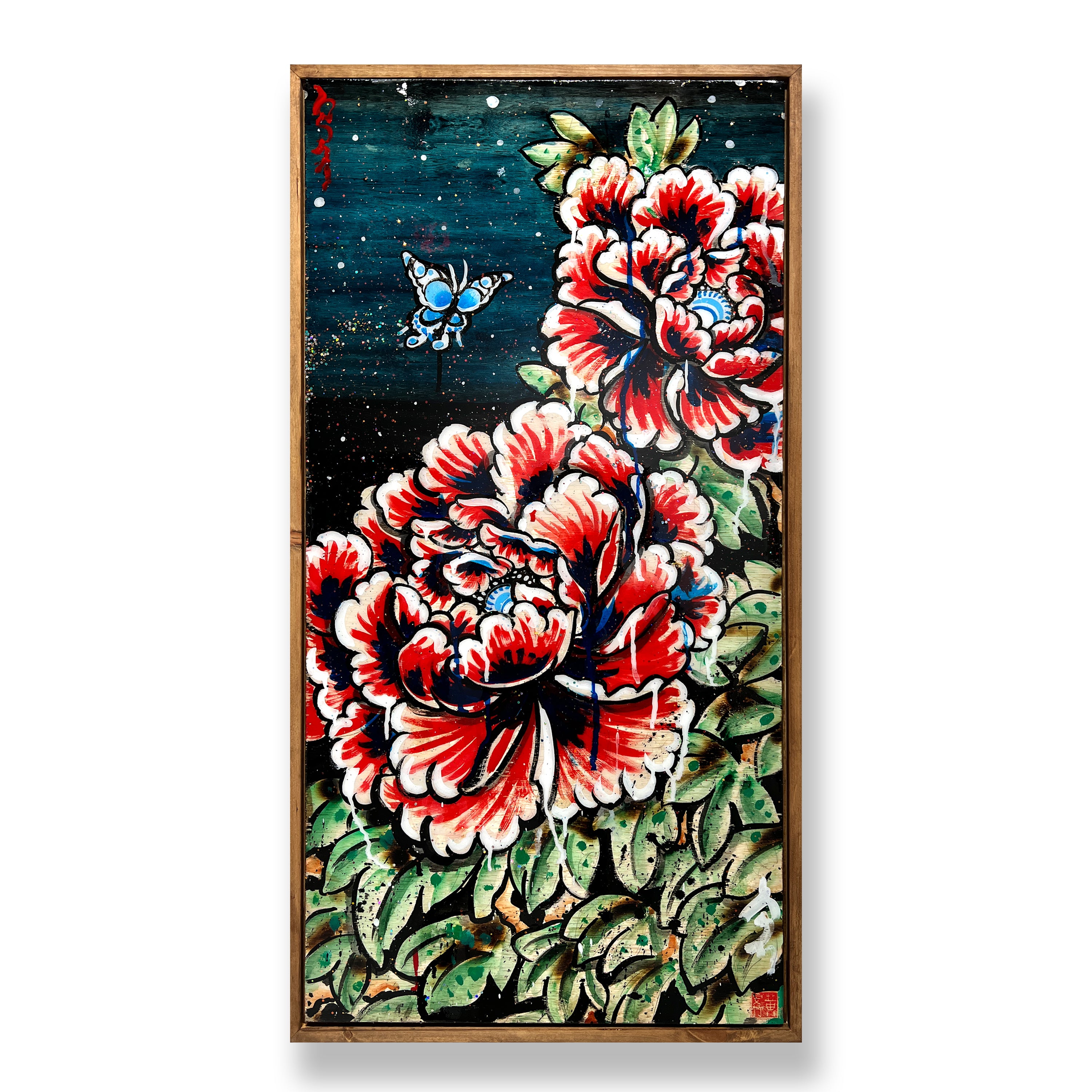 "A Visitor" Original Painting